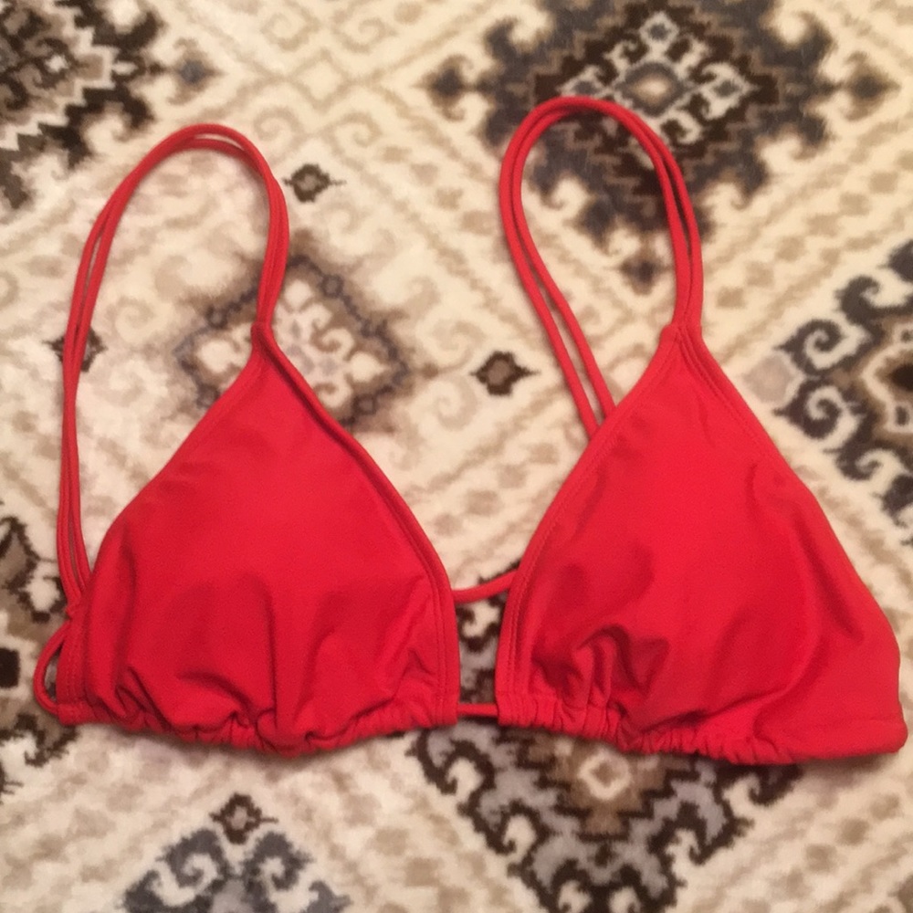 Red Bikini Top